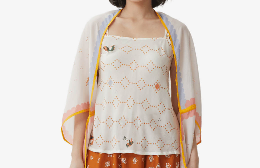 Cardigan Batik Scarf