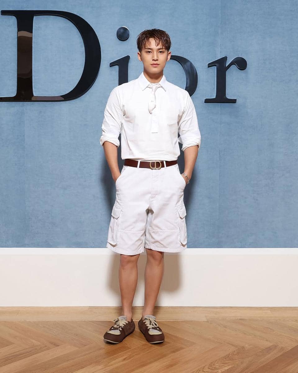 The brigade of stars ✨ at yesterday’s @dior SS26 men’s show in Paris! @min9yu_k of @saythename_17, @txt_bighit, @apo555, @milephakphum, @sabrinacarpenter, @badgalriri, @asaprocky and more! 👀 Swipe for the best looks of the celebrit.jpg