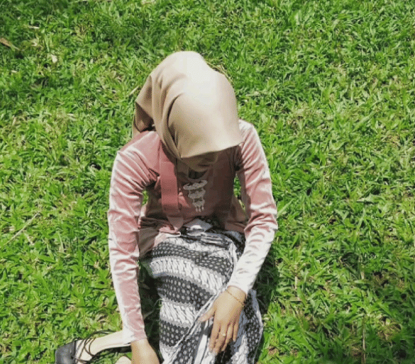 Kebaya Pink Soft Bludru 