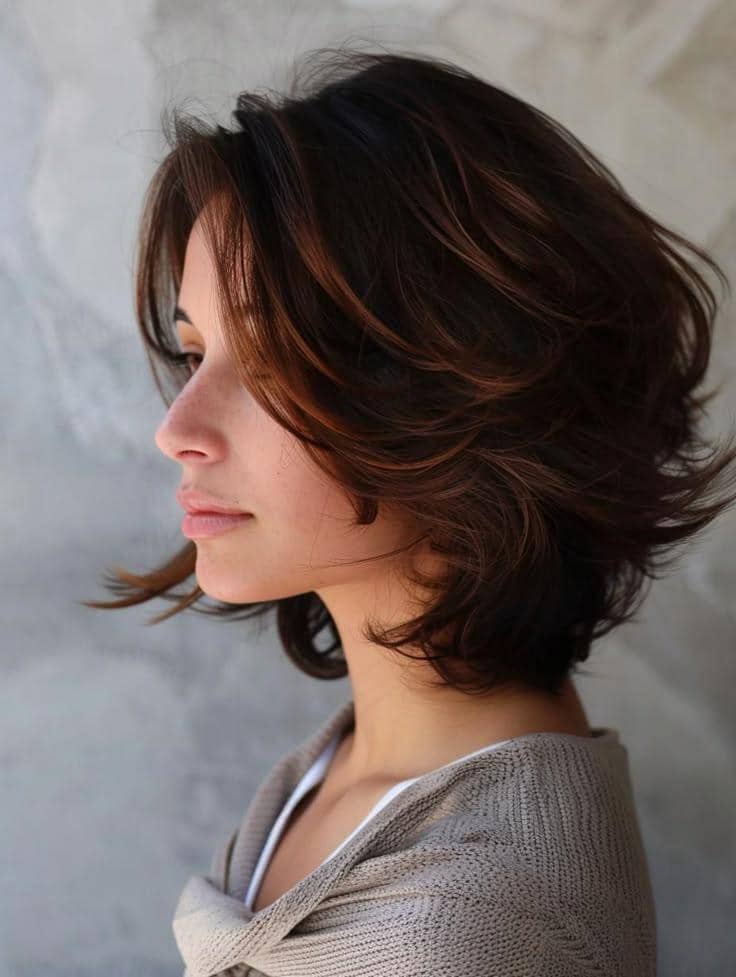 model rambut bob trap