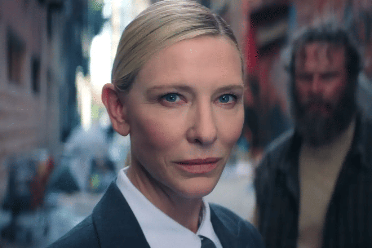 Cate Blanchett sebagai kameo spesial di 'Squid Game 3' (Dok. Netflix)