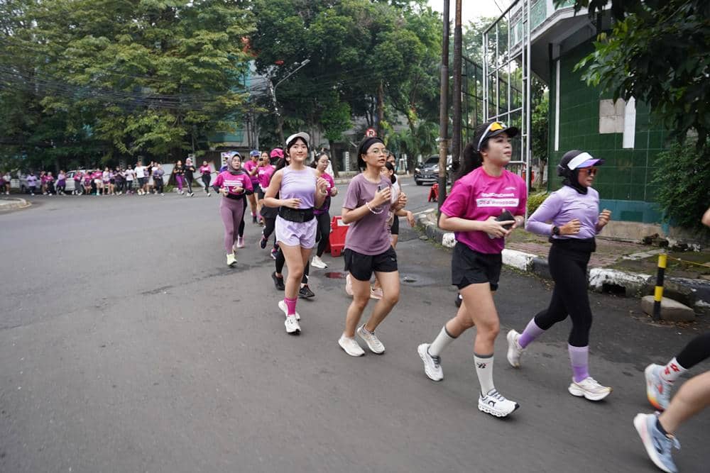 Kemeriahan Acara #BeUnstoppable 5K Fun Run dengan Lebih dari 100 Peserta.JPG