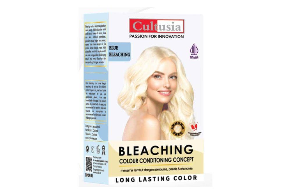 rekomendasi produk bleaching yang tidak merusak rambut