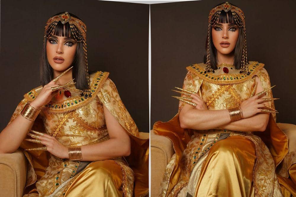 tren cleopatra makeup