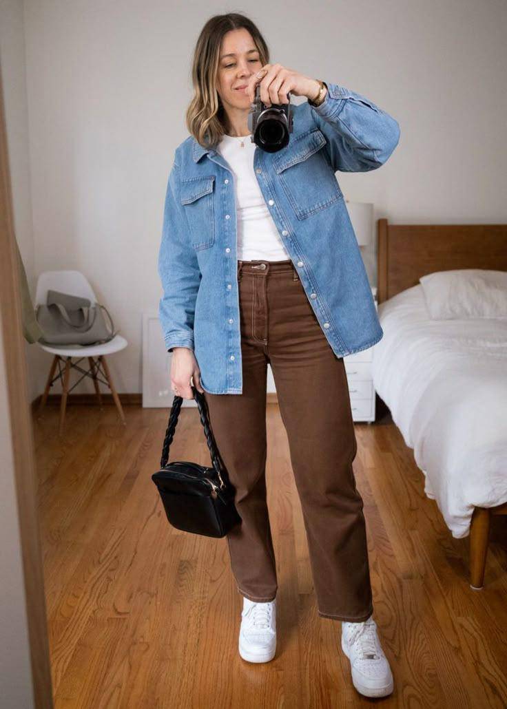 Corduroy Coklat dan Outer Jeans
