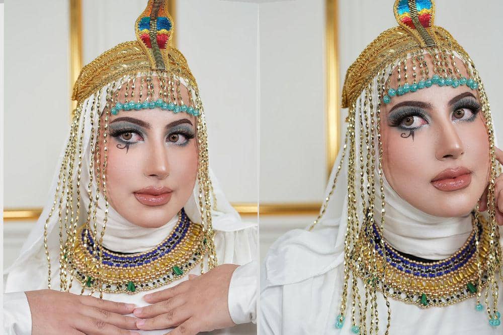 tren cleopatra makeup