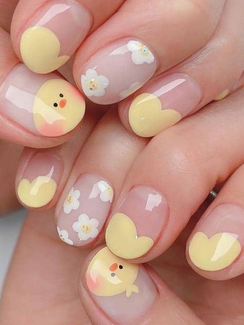 inspirasi nail art simpel tapi aesthetic