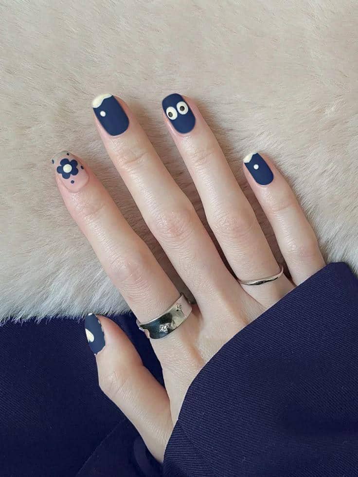 inspirasi nail art simpel tapi aesthetic