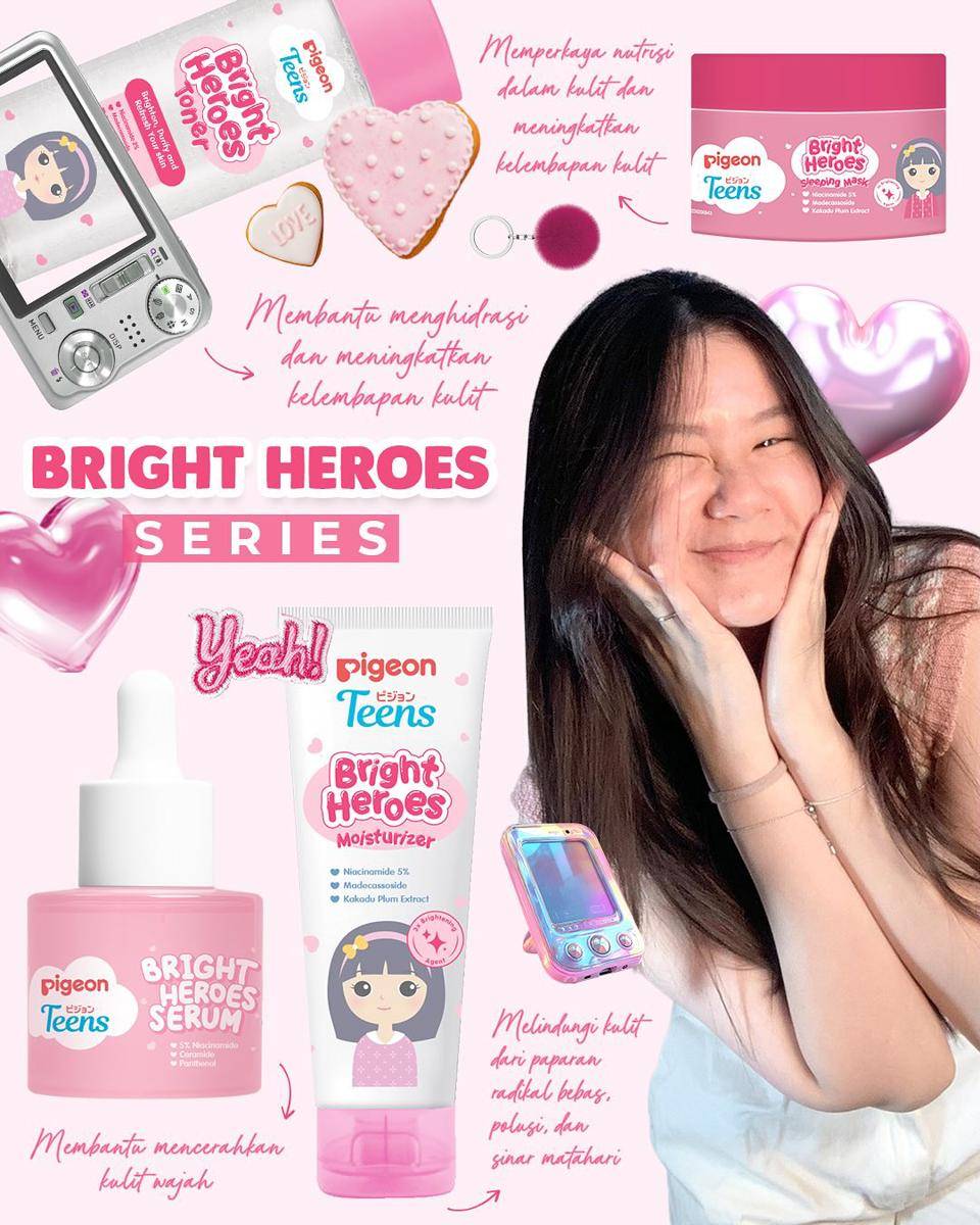 urutan skincare Pigeon