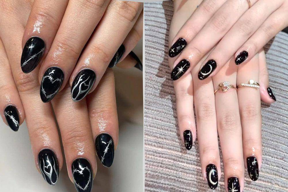 7 Inspirasi Nail Art untuk Nonton Konser Rock, Edgy dan Bold