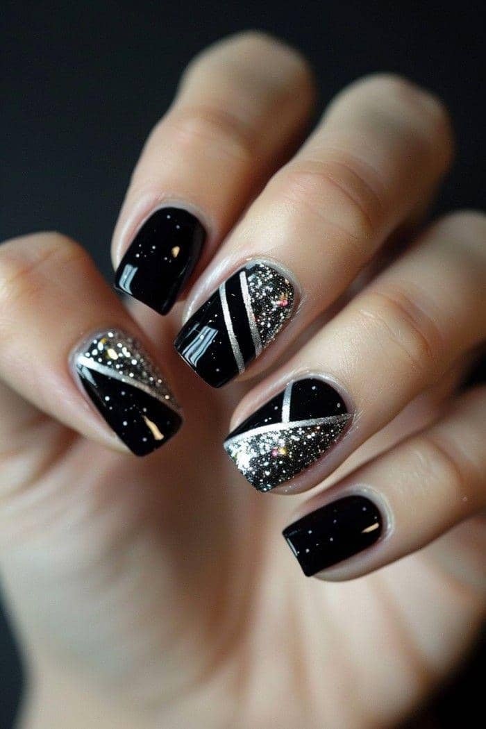 inspirasi nail art untuk nonton konser rock