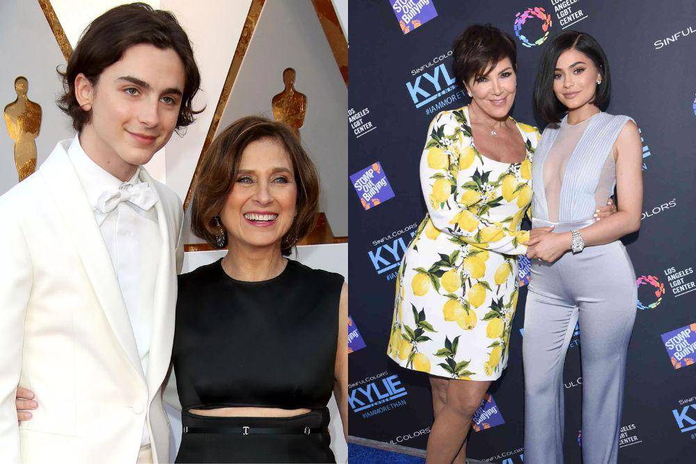 Perbandingan Keluarga Timothée Chalamet dan Kylie Jenner