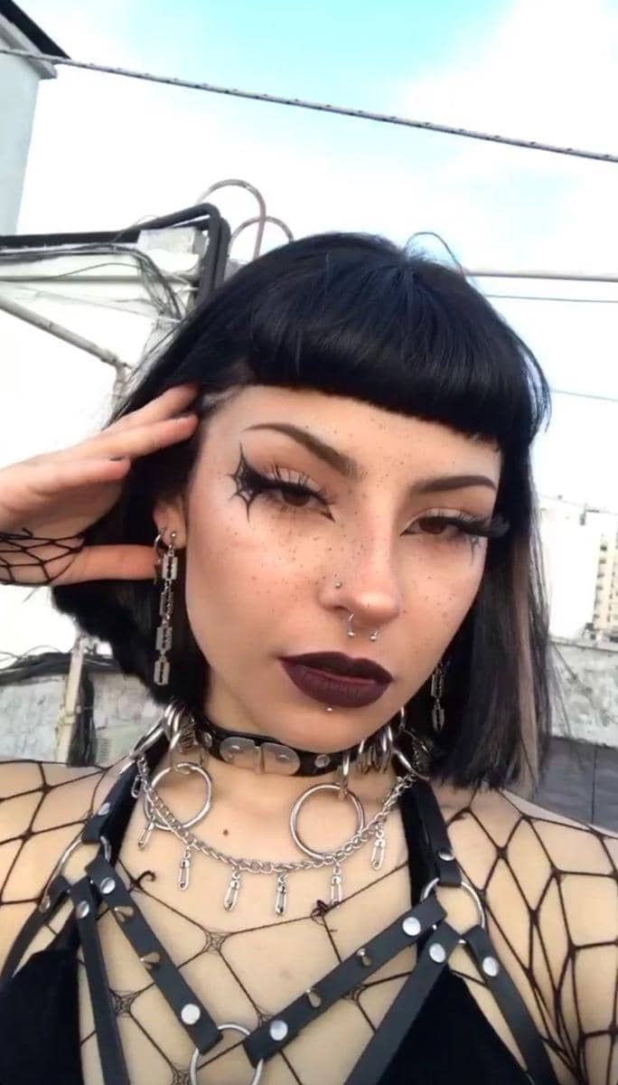 inspirasi makeup untuk nonton konser rock