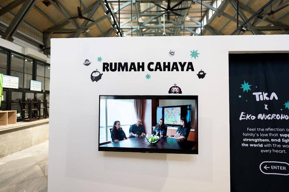 Rumah Cahaya - Kolaborasi dua generasi dari Gambaretika x Eko Nugroho. (Dok. SOVLO)
