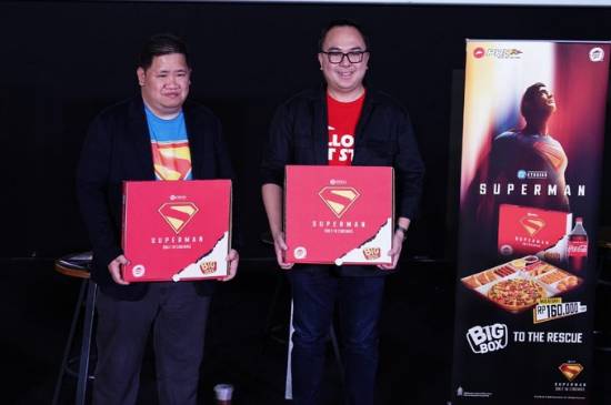 Kolaborasi Pizza Hut dan Superman Hadirkan Big Box Edisi Terbatas