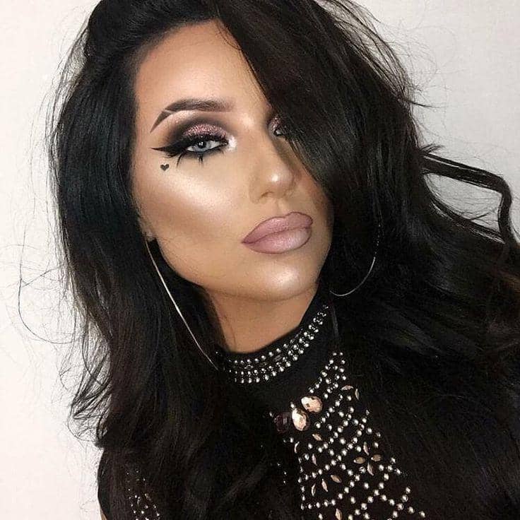 inspirasi makeup untuk nonton konser rock