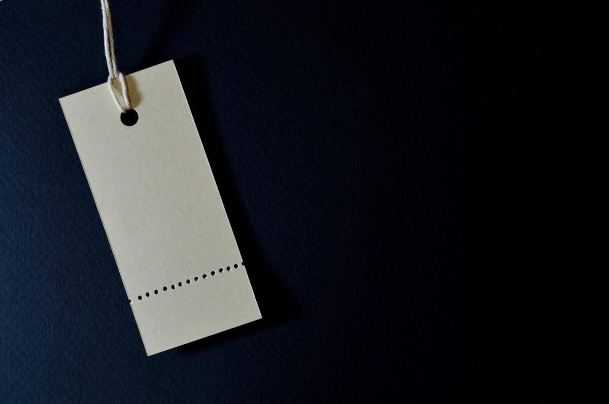 Ilustrasi price tag