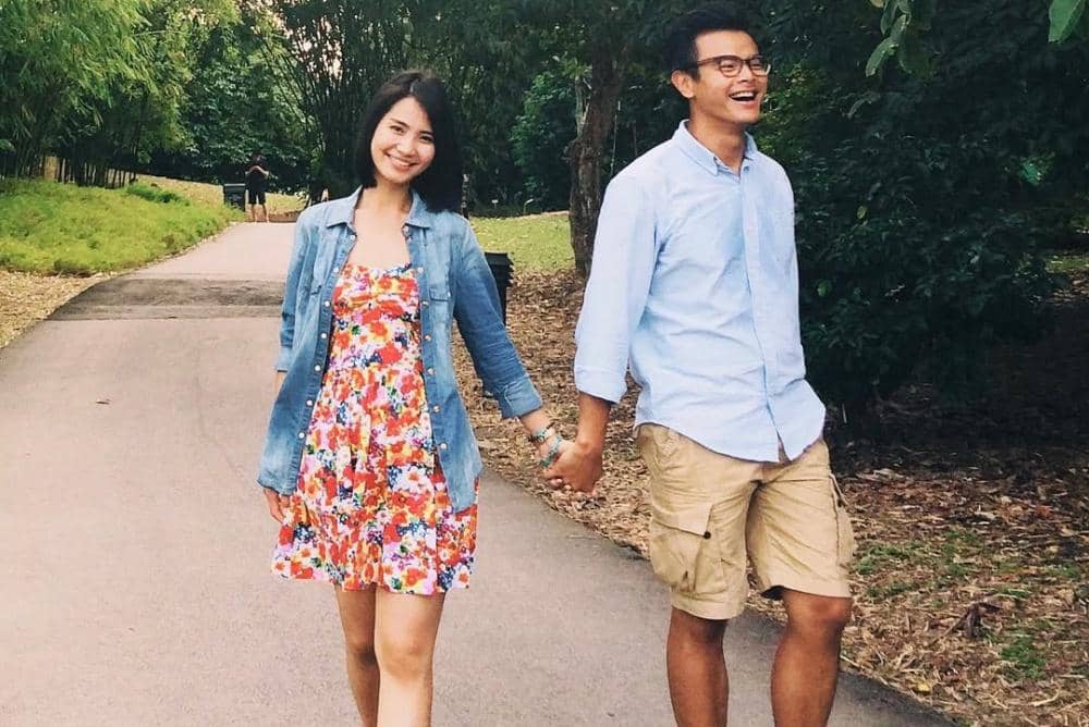 9 years together, 6 years of marriage, cheers for a lifetime! Happy 6th wedding anniversary @fio.jpg