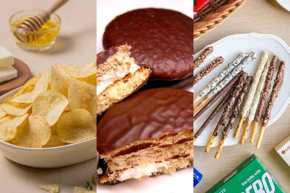 Ilustrasi snack dari Korea. (Berbagai sumber)