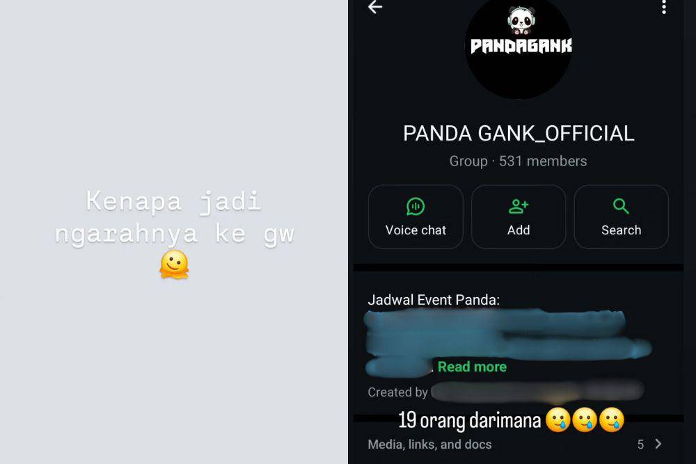 Tangkapan layar dari Instagram Story DJ Panda. (instagram.com/djpanda_official)