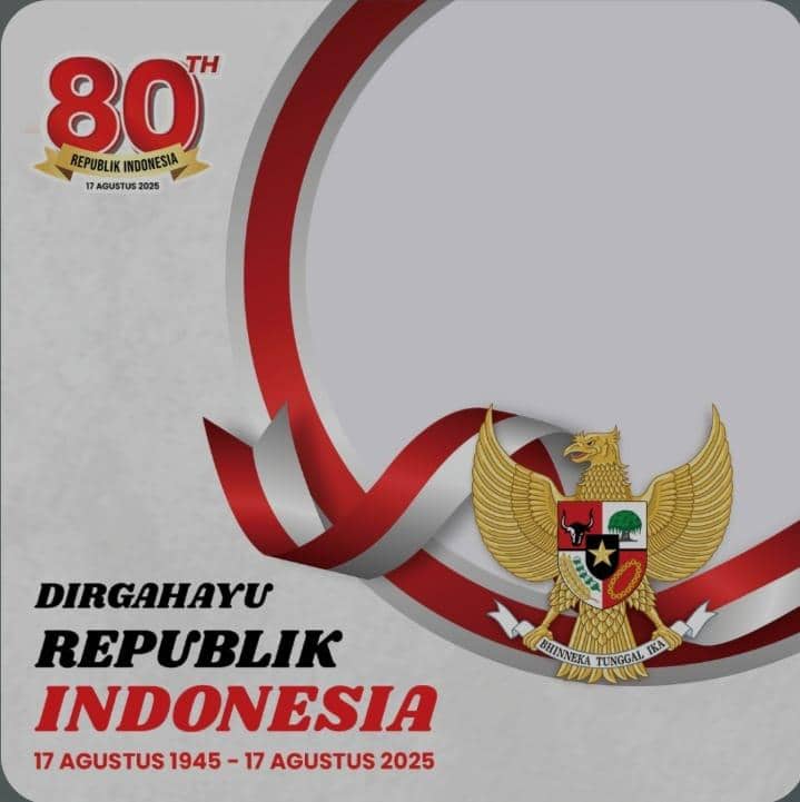 twibbon 17 agustus 2025