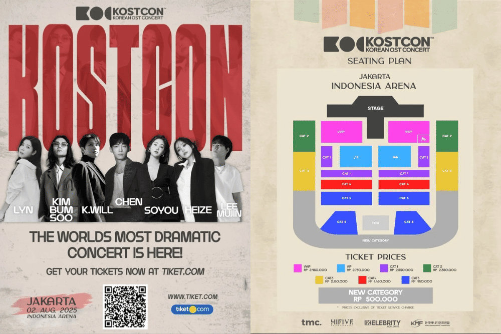 Konser KOSTCON Jakarta 2025