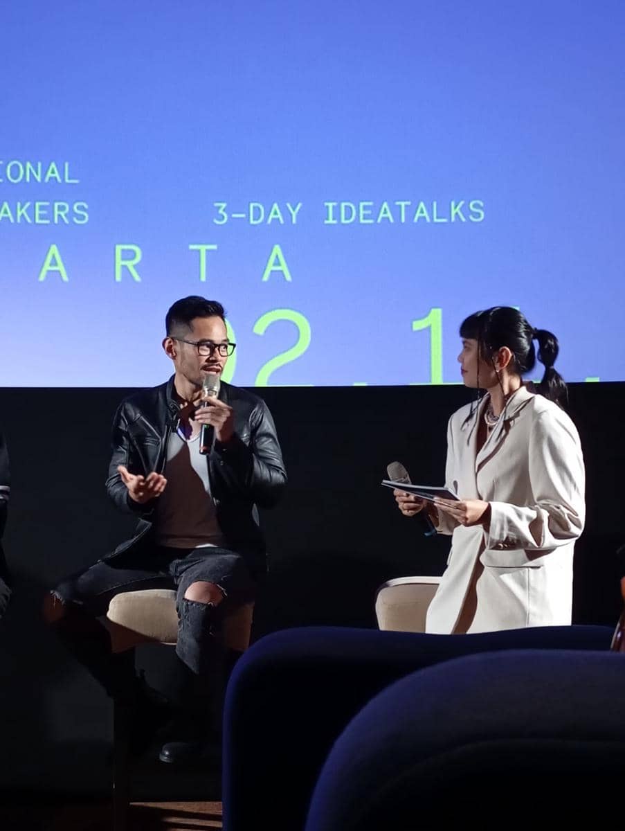 Jansen Ongko (Pelatih Kebugaran APKI) di Kick Off: Press Conference IdeaFest 2025. (POPBELA.com/Evelyn Anggraini)