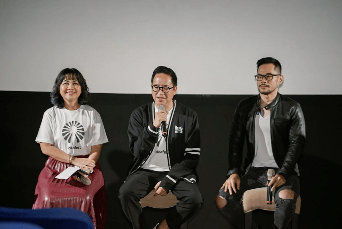 Desy Bachir & Ben Soebiakto (Co-Chair IdeaFest 2025), serta Jansen Ongko (Pelatih Kebugaran APKI) di Kick Off: Press Conference IdeaFest 2025. (Dok. IdeaFest 2025)