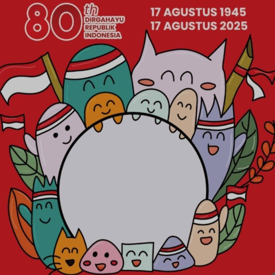 twibbon 17 agustus 2025