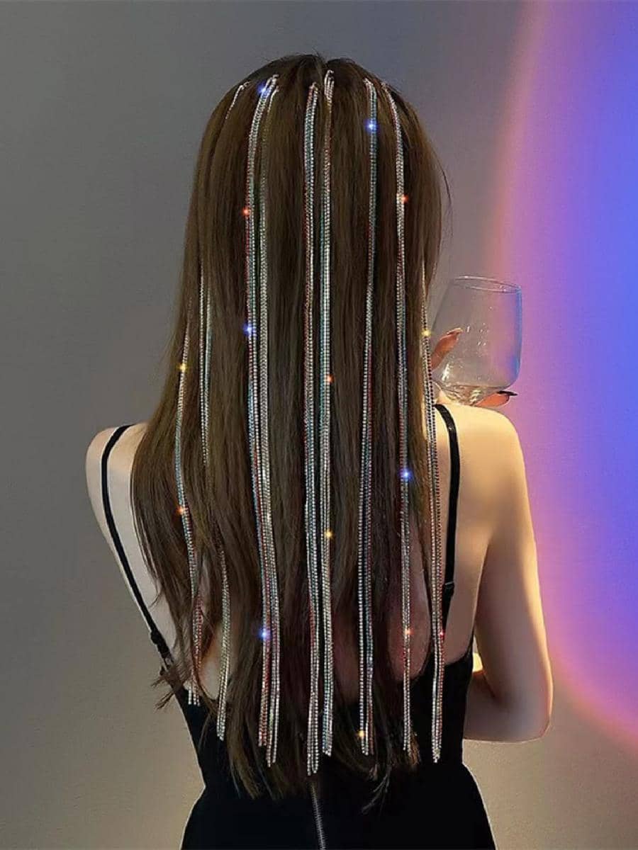 ide styling rambut dengan hair tassel