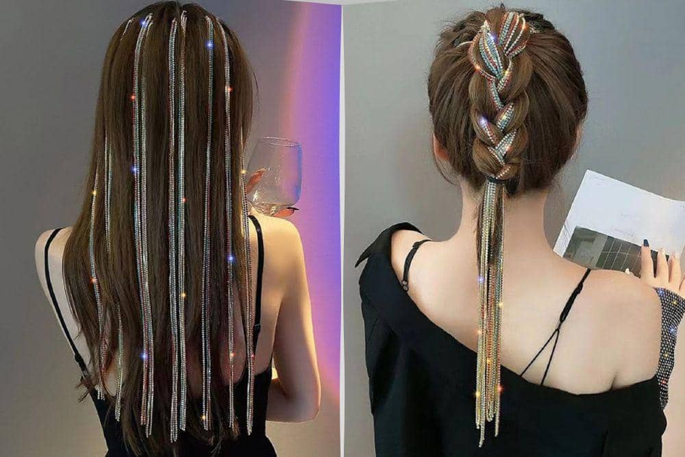 ide styling rambut dengan hair tassel