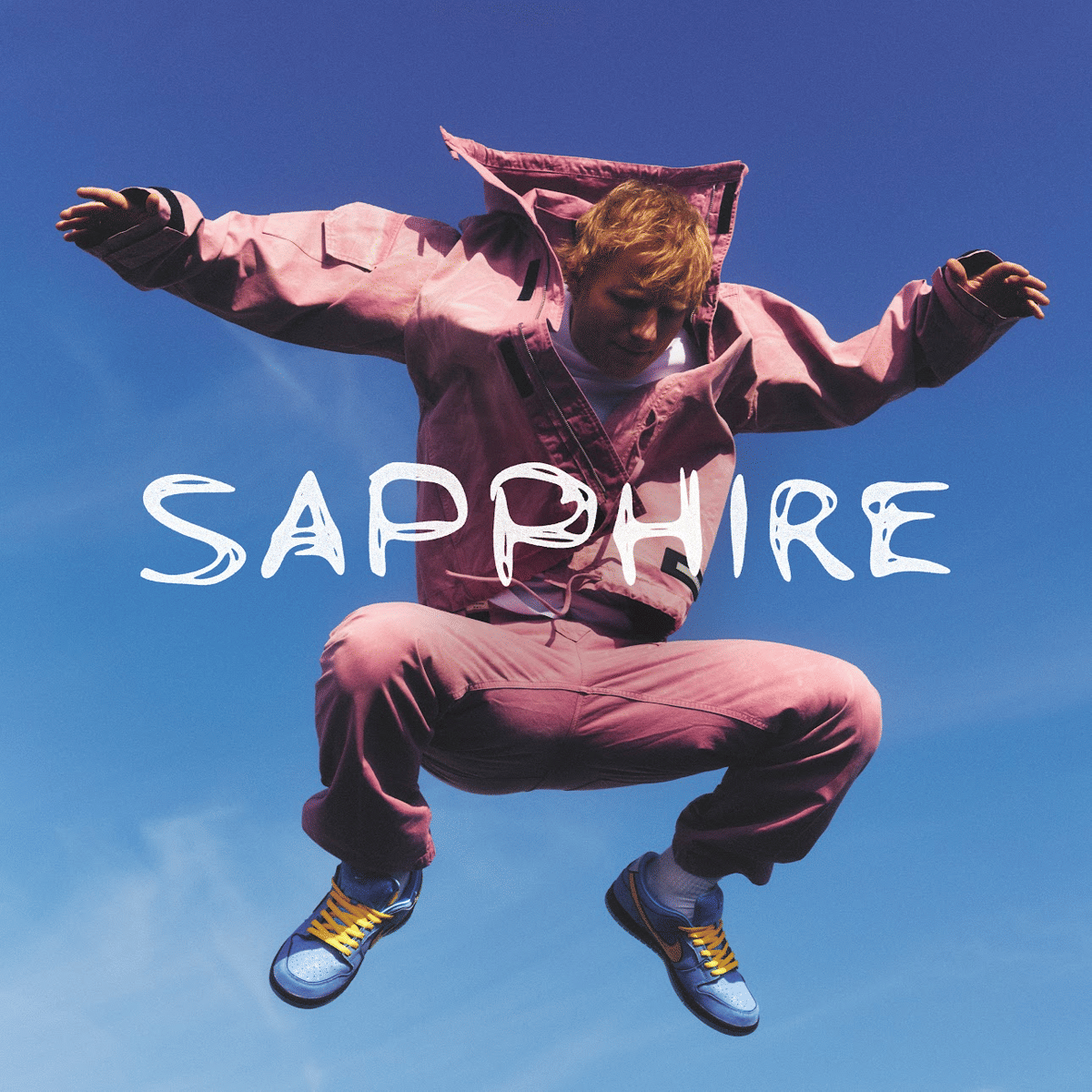 Cover art dari single Ed Sheeran berjudul "Sapphire". (Dok. Warner Music Indonesia)