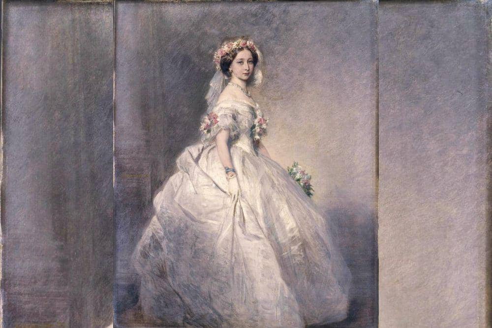 Sejarah Busana Pengantin Berwarna Putih