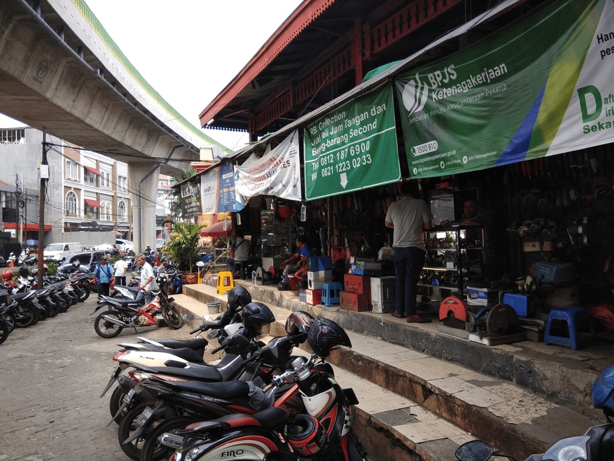 Potret Pasar Taman Puring. (Dok. Google Maps/bobby kurwet)