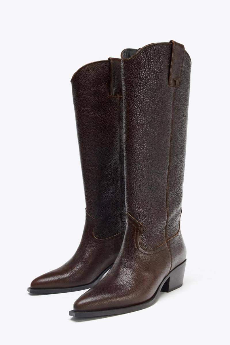rekomendasi sepatu boots Zara