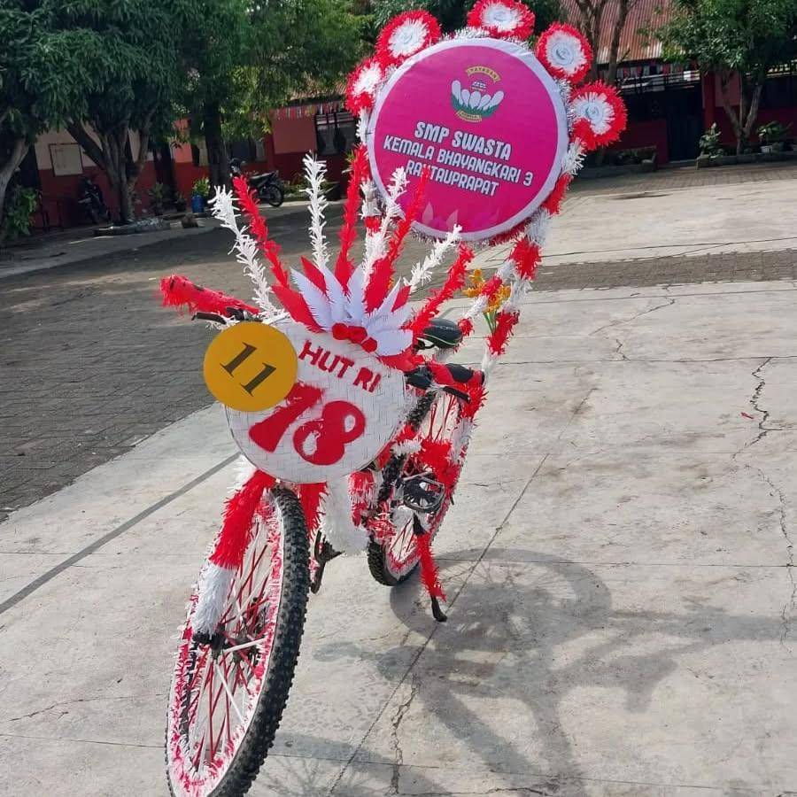 sepeda hias simple tapi bagus