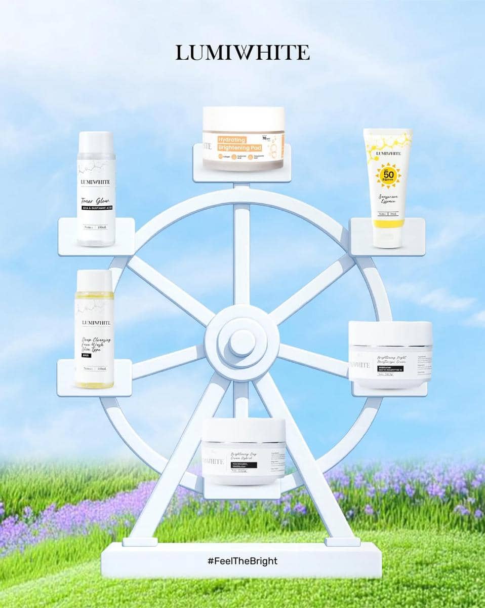 urutan skincare Lumiwhite 