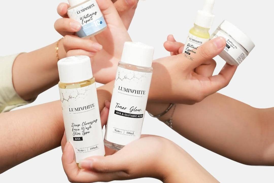 urutan skincare Lumiwhite 
