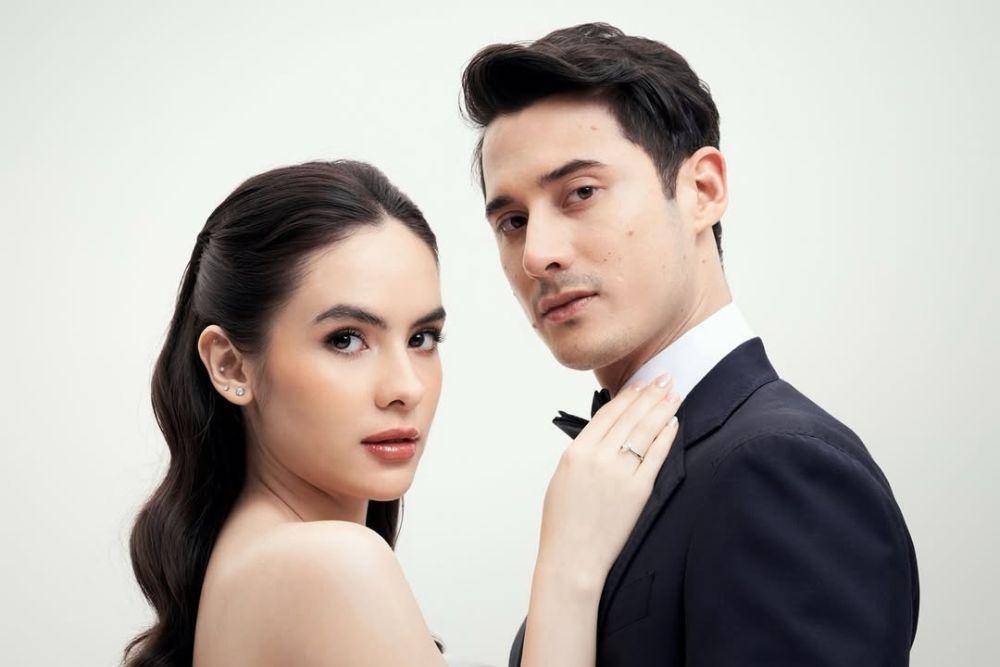 Potret Steffi Zamora dan Nino Fernandez Bernuansa Pernikahan