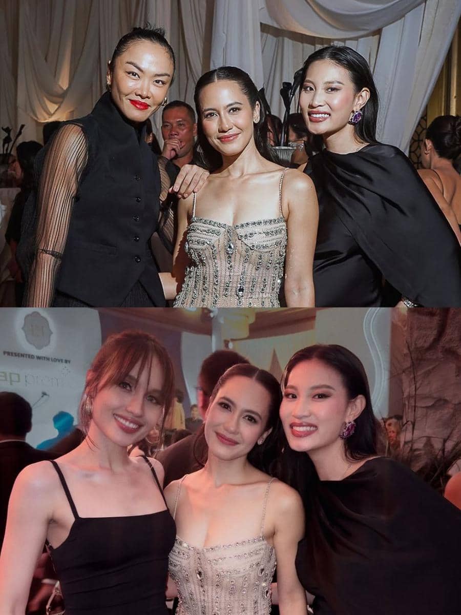 Potret Artis di Resepsi Pernikahan Luna Maya dan Maxime Bouttier