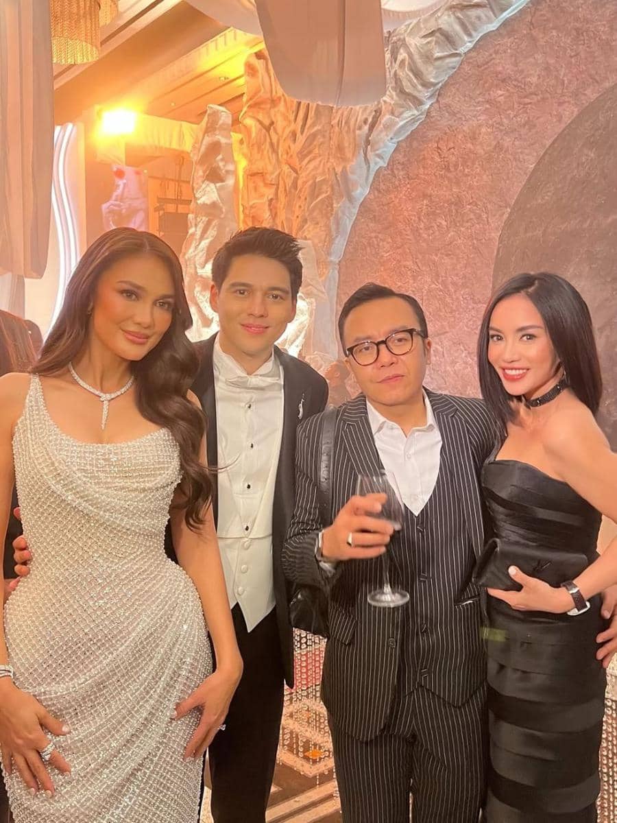 Potret Artis di Resepsi Pernikahan Luna Maya dan Maxime Bouttier