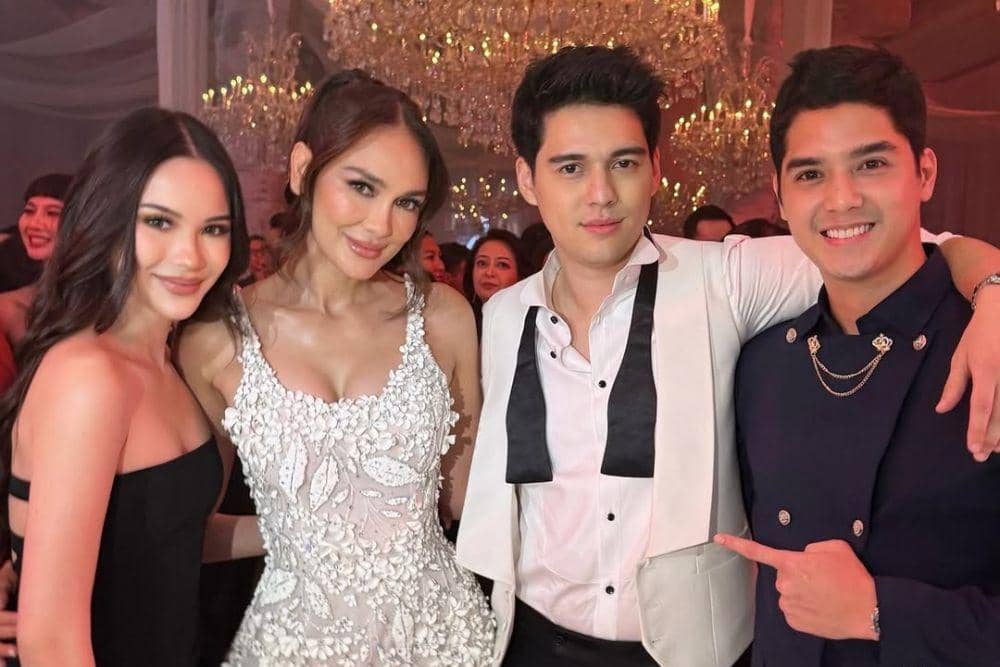 Potret Artis di Resepsi Pernikahan Luna Maya dan Maxime Bouttier