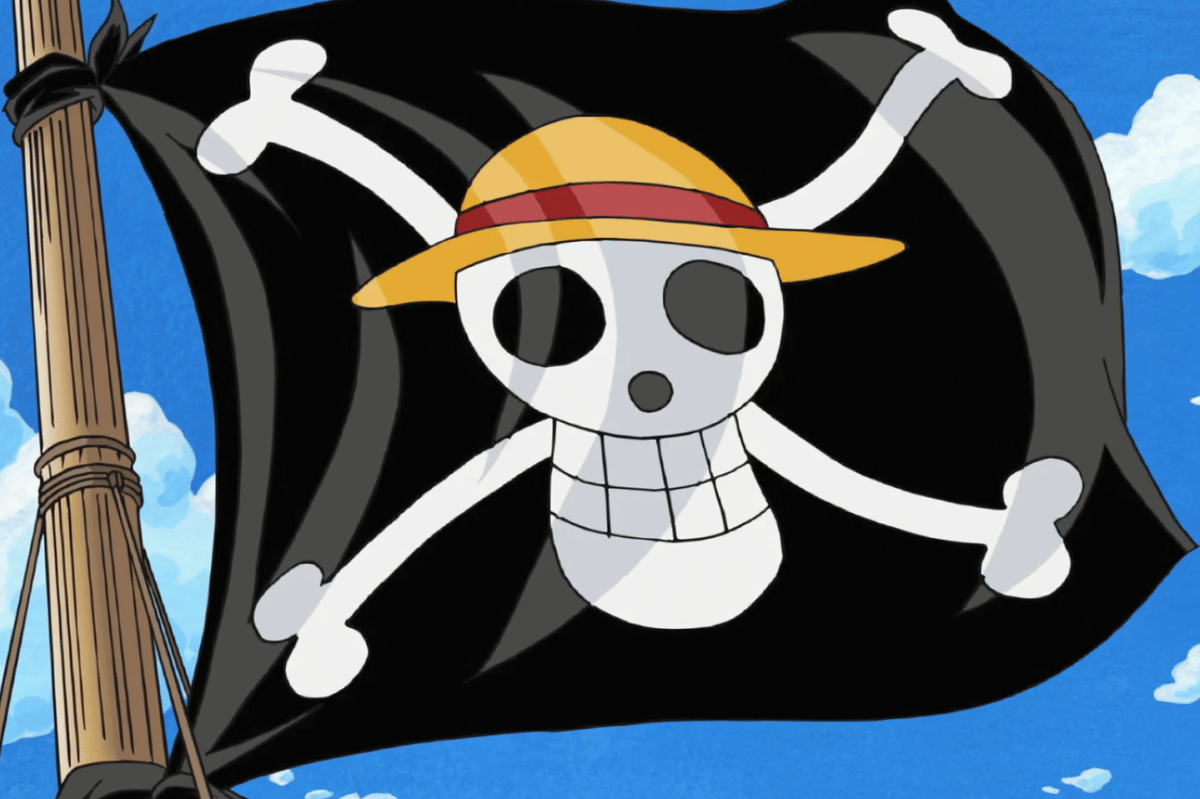 Jolly Roger Bajak Laut Topi Jerami (dok. Toei Animation/One Piece)