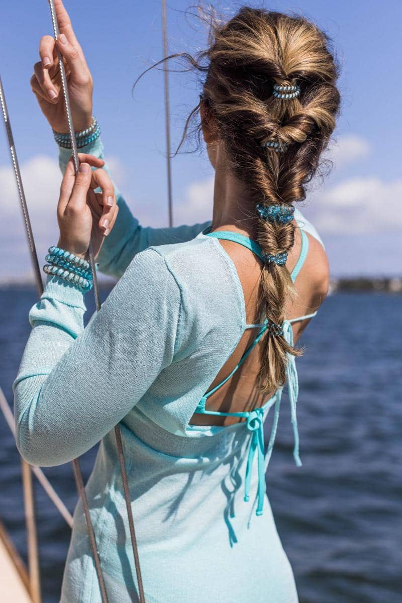 ide styling rambut dengan hair ties