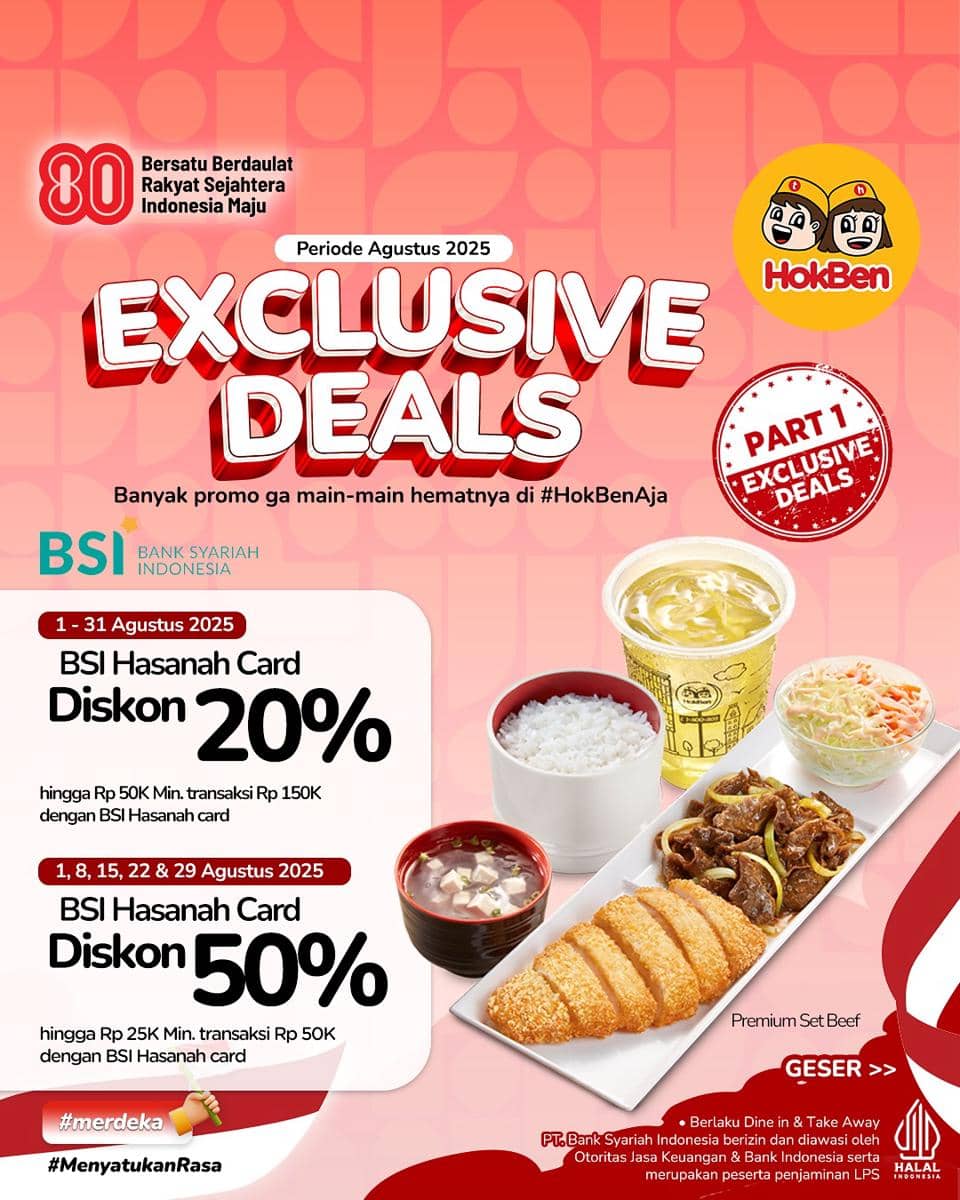 Potret promo HokBen (instagram.com/hokben_id)