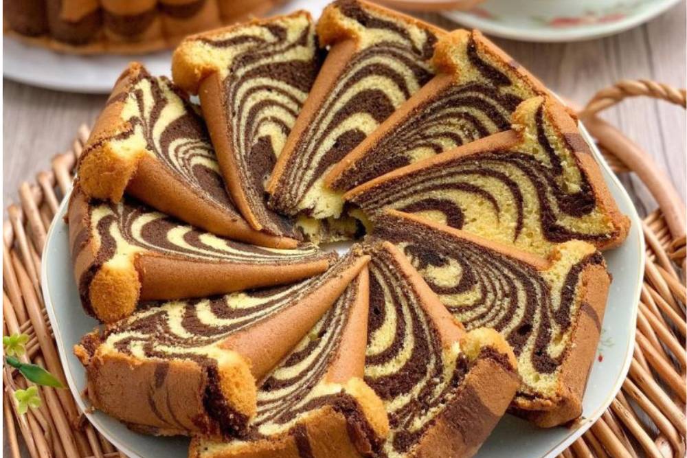 resepkekinian.com (Ilustrasi Marmer Cake)
