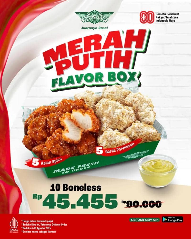 Potret promo Wingstop (instagram.com/wingstopid)