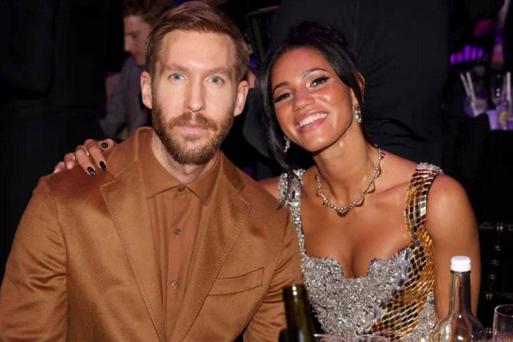 Calvin Harris dan Vick Hope Sambut Anak Pertama