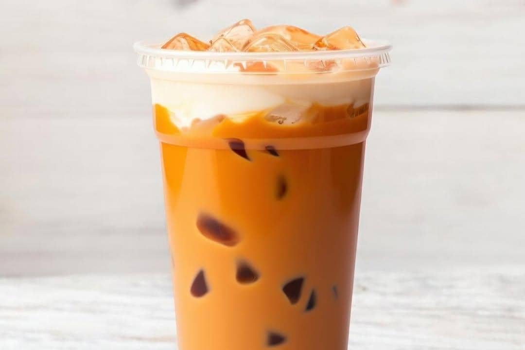 Ilustrasi thai tea instan