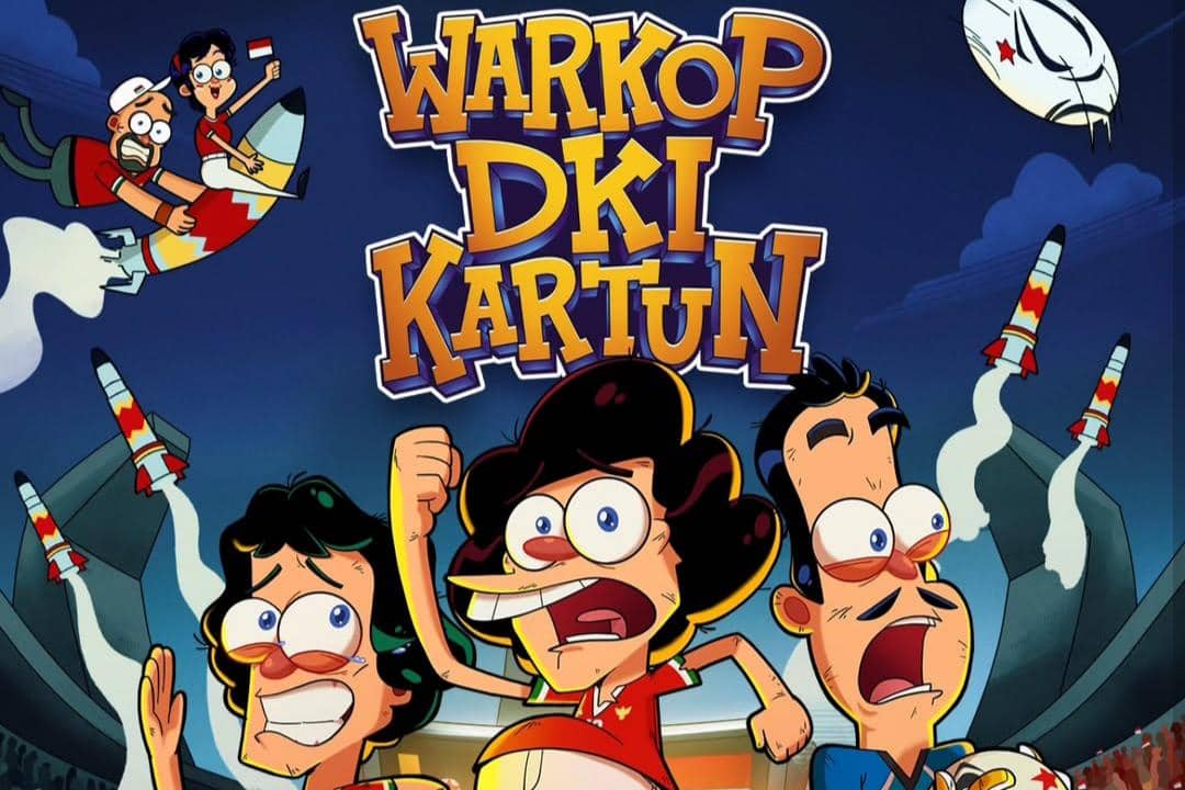 poster film Warkop DKI Kartun (instagram.com/falconpictures_)